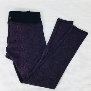 Calia by Carrie Understood Purple & Black Leggings